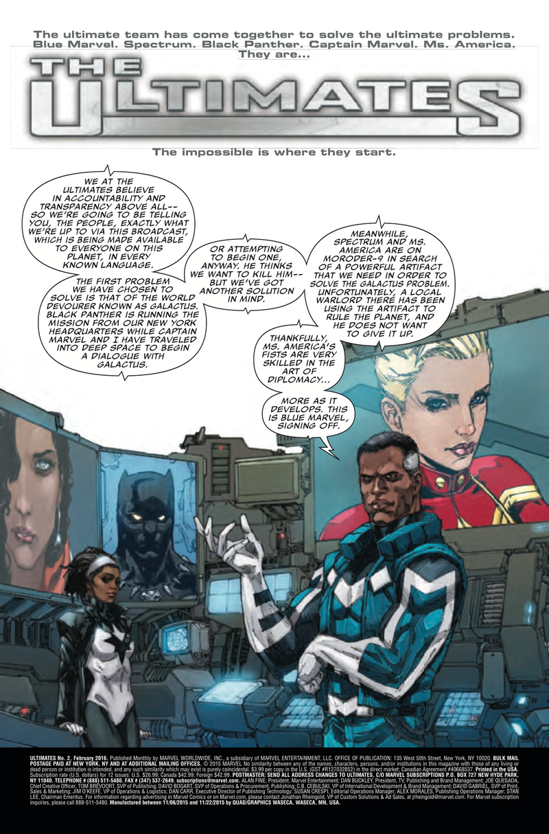Illustration for article titled Exclusive Marvel preview: The Ultimates offer a solution to the Galactus problem
